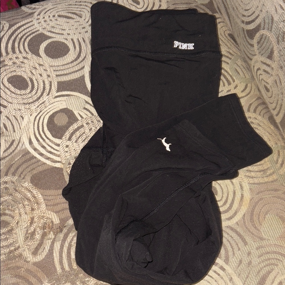 PINK Victoria's Secret Black Leggings